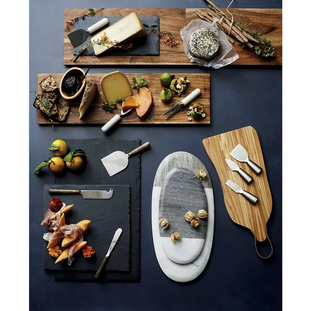 Crate & Barrel Cheese Knife 3-Piece Set